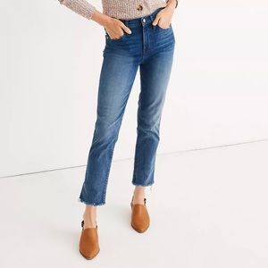 Stovepipe Jeans in Chancery Wash: Fluffy Hem Edition size 26, great condition!